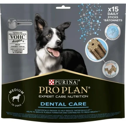 Pro Plan Proplan Medium Breed Dental Care 15 Sticks Köpek Ödülü