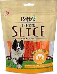 ReflexReflex Tavuk Eti Dilimleri Köpek Ödülü 80 Gr