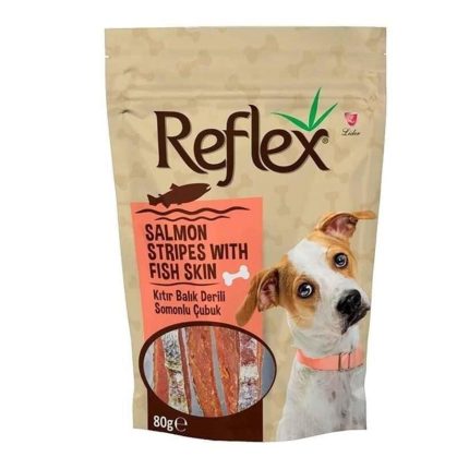 Reflex Balık Deri Sargılı Somon Etli Çubuk 80 Gr