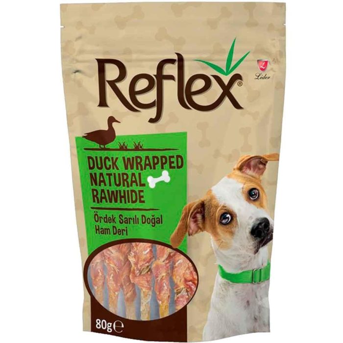 Reflex Ördek Etli Natural Kemik 80 Gr