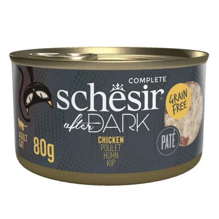 Schesir After Dark Pate Tavuklu Kedi Konservesi 80gr