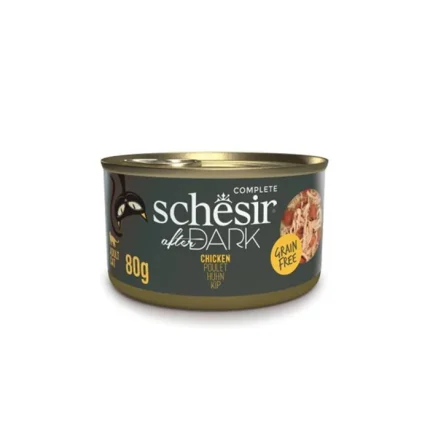 Schesir After Dark Wholefood Tavuklu Yetişkin Kedi Konservesi 80gr